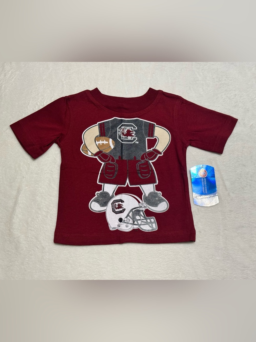 South Carolina Gamecocks Kids Football Tee